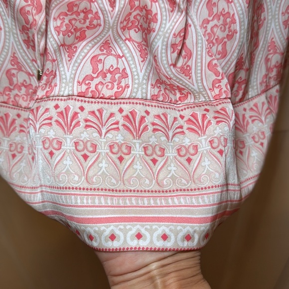 White House Black Market Sleeveless Print Dress Size 14 - Picture 5 of 13